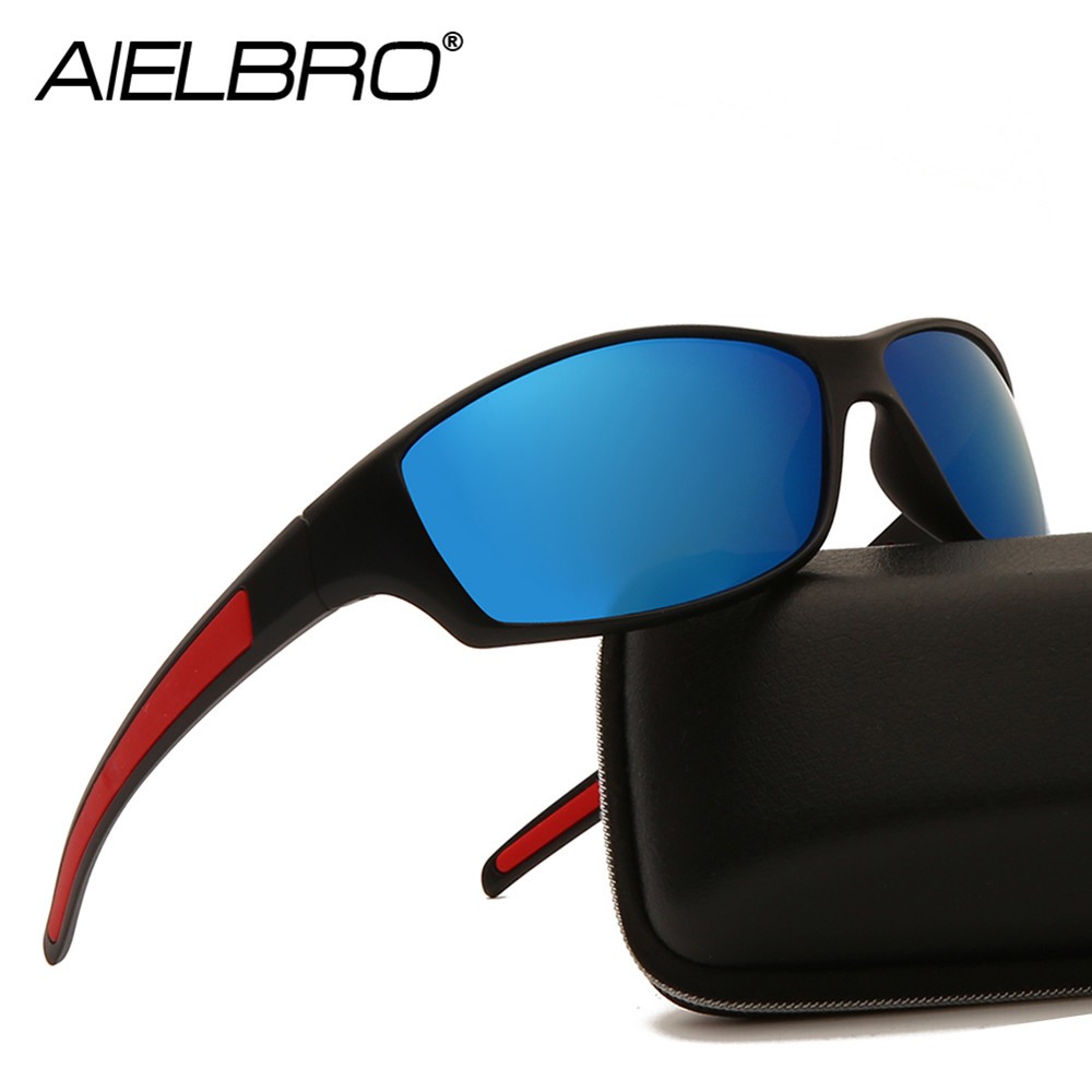 mens blue lens sunglasses