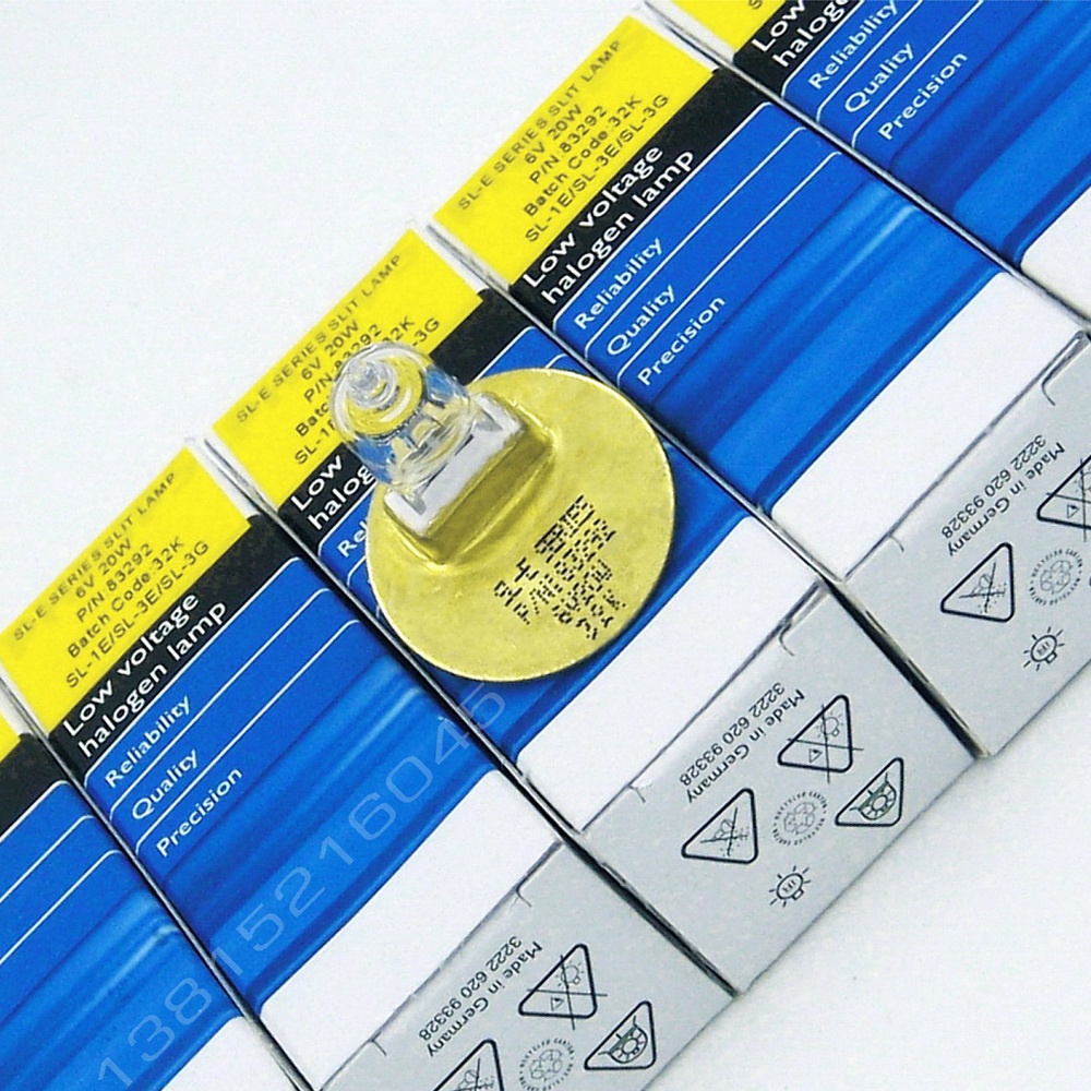 TOPCON 6V 20W Topcon Ophthalmic Slit หลอดไฟ SL 1E 3E SL-3G หลอดไฟ 7388