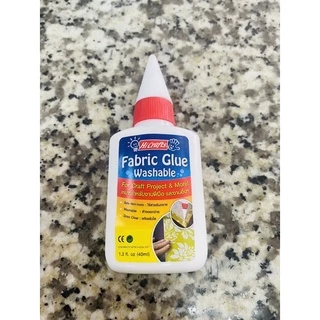 กาวติดผ้า กาวแรงยึดสูง ไฮ คราฟท์ ขนาด 40กรัม Hi Craft Fabric Glue 40g. (FG40) US.Station