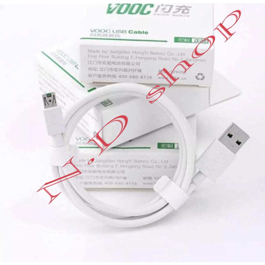 สายชาร์จ Oppo VOOC Fast Charge ของแท้ ชาร์จเร็ว สำหรับรุ่นOppo F5 F7 F9 V11i F11pro F1S A37 R7s R9s