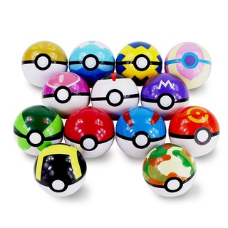 ลูกบอลพลาสติก Pokemon Pikachu Poke Ball ขนาด 7 ซม. ของเล่นสําหรับเด็ก