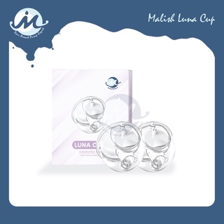 Malish Hand Free Luna Cup กรวยมาลิชแบบแฮนด์ฟรีไม่ต้องจับ ราคาต่อ 1 คู่