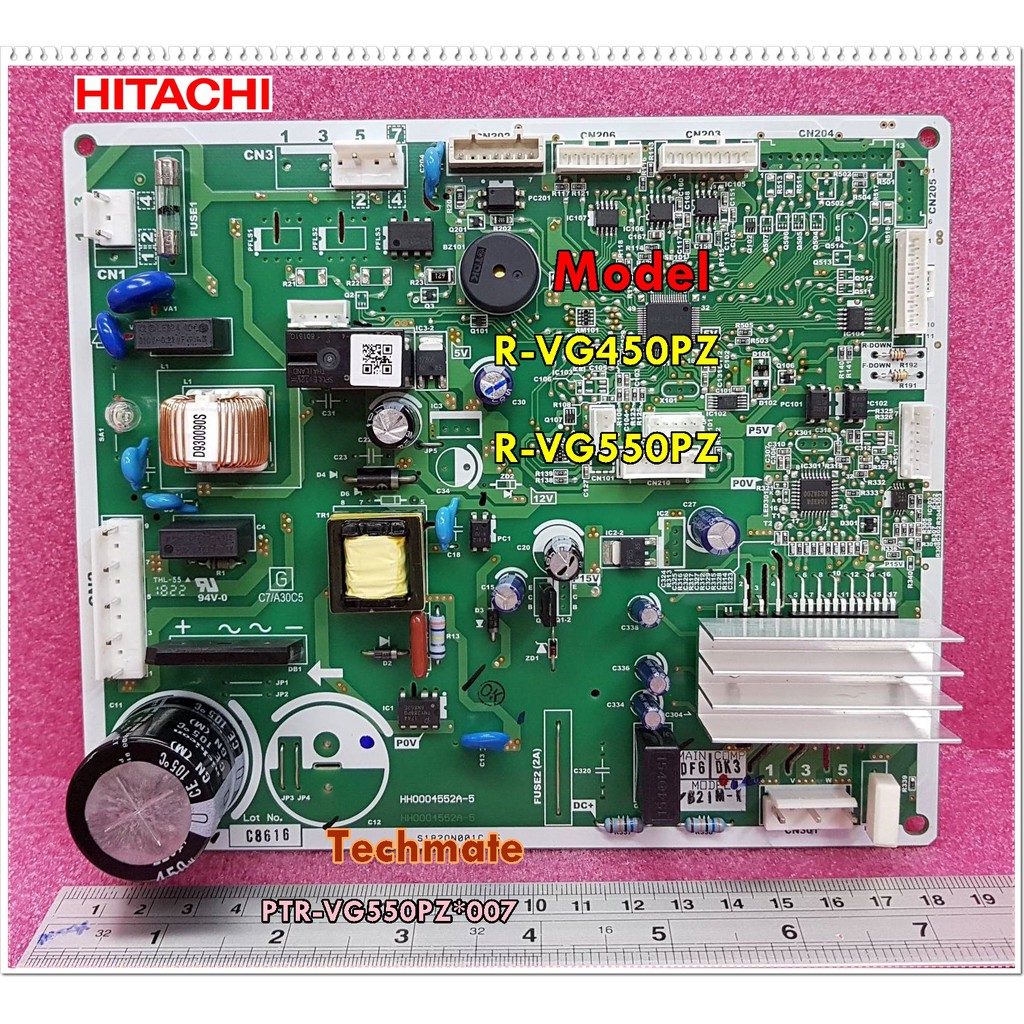 อะไหล่ของแท้/เมนบอร์ดตู้เย็นฮิตาชิ/HITACHI/PTR-VG550PZ*007/ใช้กับรุ่น/R-VG450P/R-VG550PZ
