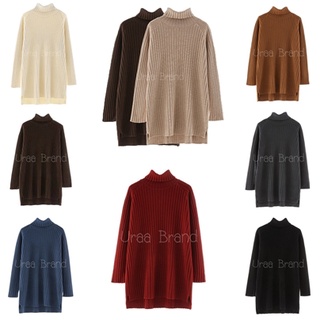 8 สี อก 48-58 นิ้ว / เดรสไหมพรมสั้น เดรสไหมพรม ผ้าร่อง รุ่น Mariana Sweater Dress