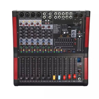 A-ONE เพาเวอร์มิกเซอร์ มิกเซอร์ Power Mixer เครื่องเสียง ขยายเสียง 8CH Power Mixer ( 8 Channel ) รุ่น GB-8D