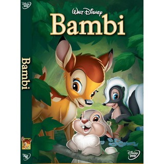 DVD หนังการ์ตูนมาสเตอร์ กวางน้อย แบมบี้ ภาค1-2 Bambi 1-2 (พากย์ไทย/อังกฤษ-บรรยายไทย) ของพร้อมส่ง