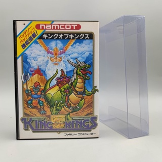 KING of the KING กล่องเกมส์แท้ Famicom ไม่มีตลับเกมส์นะ มีกล่องใสสวมกันรอยให้ด้วย