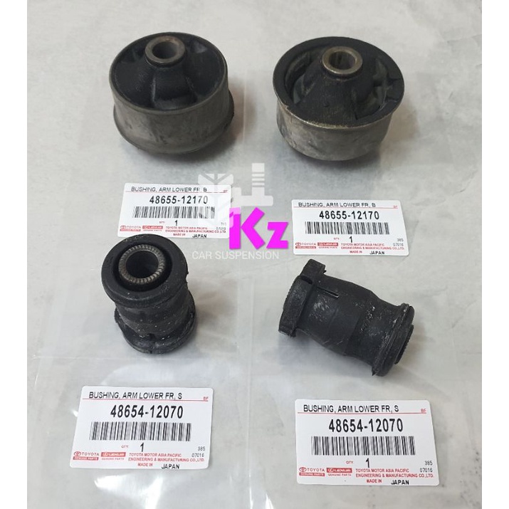 แขนหน้า BUSH - TOYOTA ALTIS ZZE121 ZZE122 ZZE141 ZZE142 ZRE141 ZRE142 WISH ZNE10 ANE10 ZGE20
