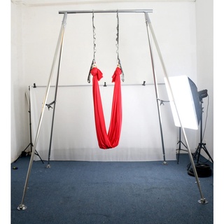 ฐานเสาเหล็กแขวนเปลโยคะฟลาย , ฮูป ,TRX ( Aerial Yoga Hammock Outdoor Indoor Show Stand )