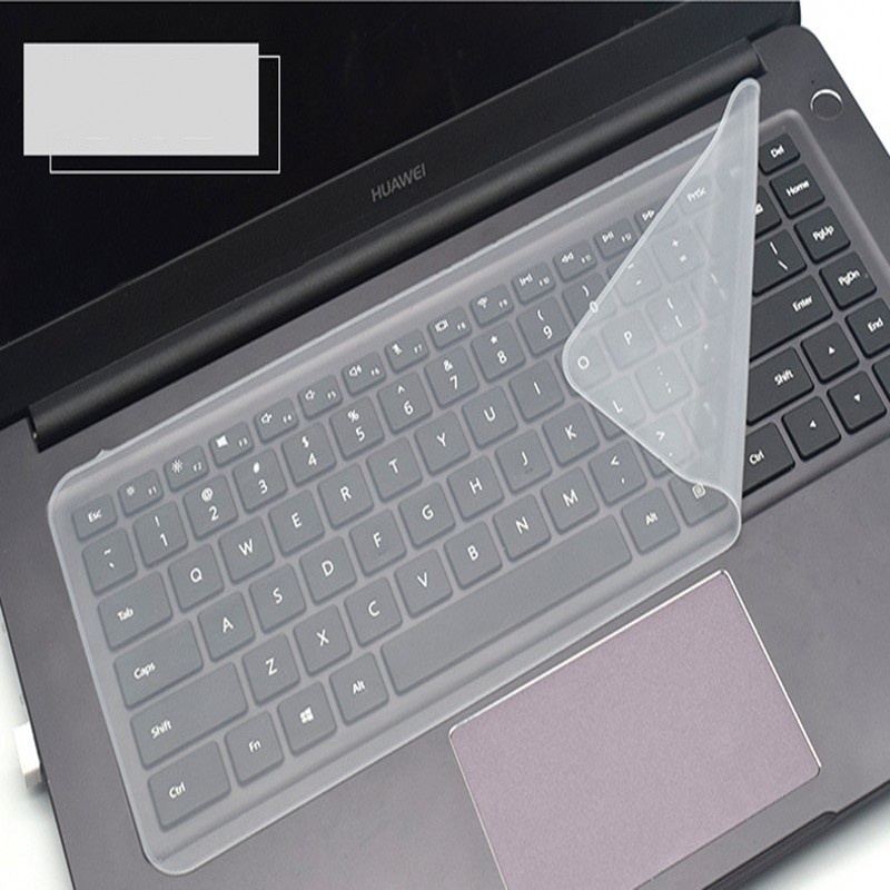 แผ่นซิลิโคนครอบแป้นพิมพ์แล็ปท็อป ขนาด 15-17 นิ้ว แบบสากล
