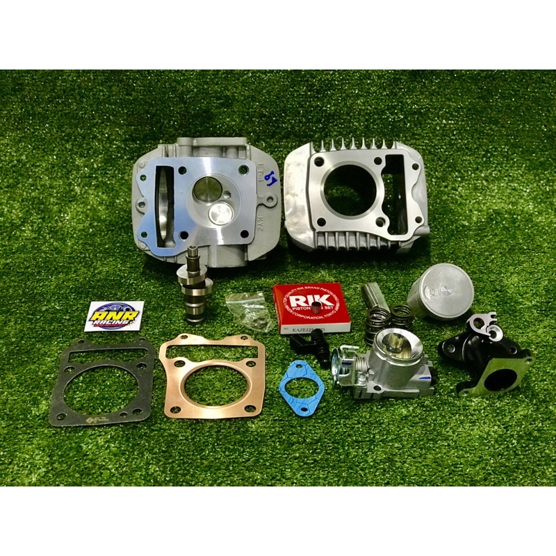 ชุด56/57 w125i วาฬ-LED /MSX ทุกปี ลูก56/57มิล พร้อมใส่ได้เลย เสื้อ-ลูก ใส่เวฟ125i LED-วาฬ /Msx ลูก56