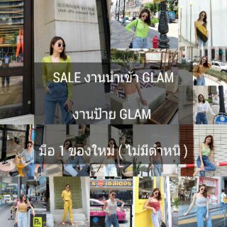 ❌SALE มือ 1❌ เสื้อผ้างานป้ายGLAM งานนำเข้าของGLAM