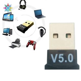 usb bluetooth 5 . 0 อะแดปเตอร์รับสัญญาณเสียงสเตอริโอไร้สายสําหรับ tv pc tch