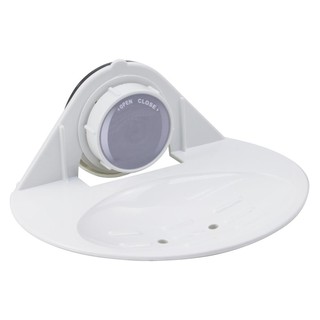 ที่ใส่สบู่ DEHUB SOD130-WH40 สีขาวSOAP DISH DEHUB SOD130-WH40 WHITEใส่สบู่ วางสบู่