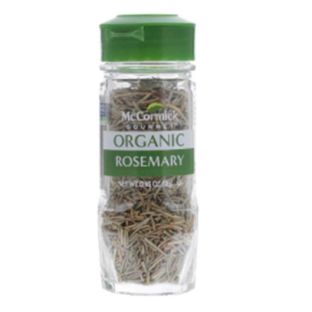 แม็คคอร์มิคออร์แกนิคใบโรสแมรี่ 18กรัม เครื่องปรุง เครื่องเทศ สมุนไพร Mccormick Organic Rosemary Orga