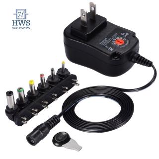 hws universal mains ac/dc อะแดปเตอร์ชาร์จพาวเวอร์ซัพพลาย 3v 6v 7 . 5 v 9v 12v