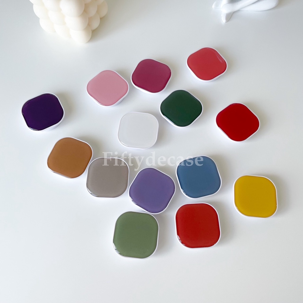 มาใหม่!!! griptok สีพื้นเนื้อเงา สไตล์มินิมอล ทรงสี่เหลี่ยม มีทุกโทนสี พร้อมส่ง!!!