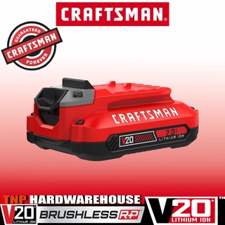 STANLEYxCRAFTMAN  แบตเตอรี่ Lithium-ion 20V 1.5,2AH รุ่น  CMCB2011,CMCB202 ค่ายเดียวกับDEWALT