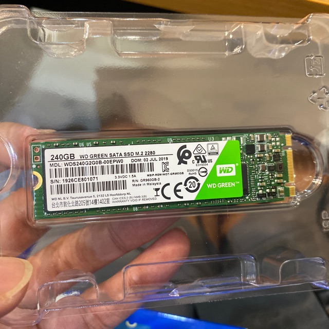 SSD WD Green M.2 240GB มือสอง