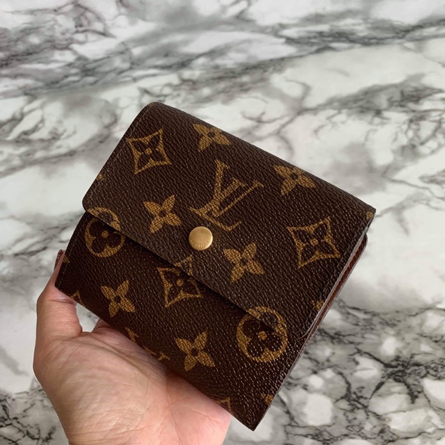 Lv Elise monogram wallet 3พับสั้น