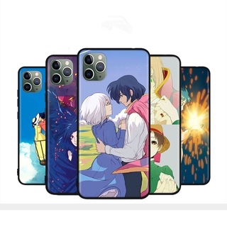 H-83 เคสซิลิโคนนิ่ม ลาย Howls Moving Castle สําหรับ Motorola Moto Edge G40 G10 20 G30 E7 G60 G100 E7I 60S Lite S Power Pro