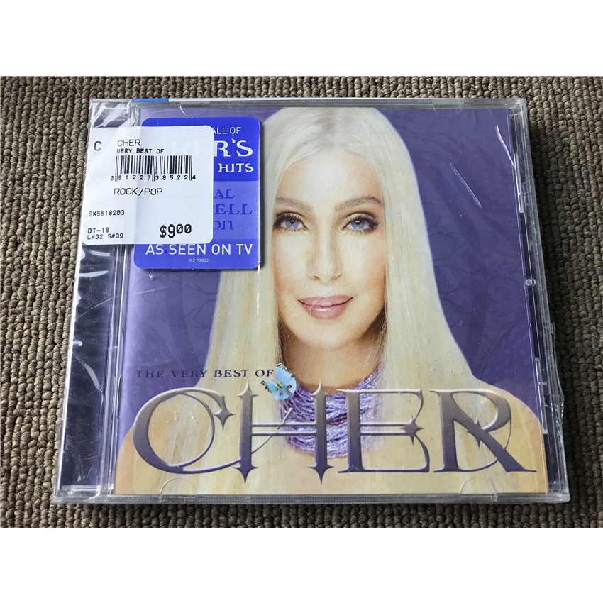 แผ่น CD เพลง The Best Of Cher ZJY