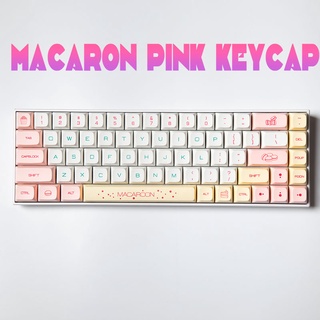 Fast shipping macaron pink keycaps Dye sublimation PBT XDA profile 61 87 104 108 64 68 84 980 100