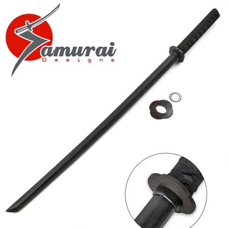 Wooden Sword Samurai Katana JAPAN ดาบไม้ ซามูไร สีดำ Black Bokken ดาบไม้สำหรับฝึก เคนโด้ Kendo ดาบเคนโด้ ดาบญี่ปุ่น 剣道剣