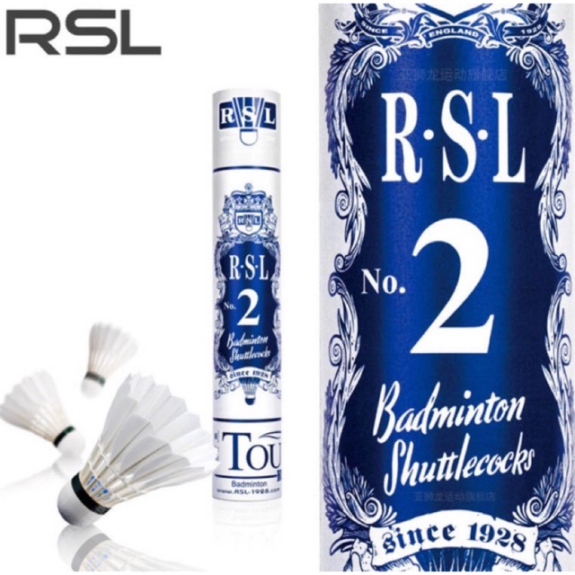 ลูกแบด RSL no.2 Speed 76 (Silver) ของแท้ราคาส่ง รับประกัน....