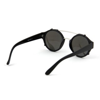 Spitfire Sunglasses Flick Black, Blue Mirror lens แว่นกันแดด สีดำเลนส์ปรอทน้ำเงิน