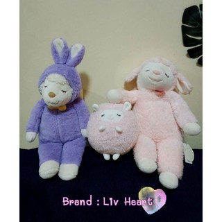 🐑ตุ๊กตาแกะ🌛แกะหลับ  Zzzz...zz... ตุ๊กตาลิฟฮาร์ท Liv Heart Japan🇯🇵