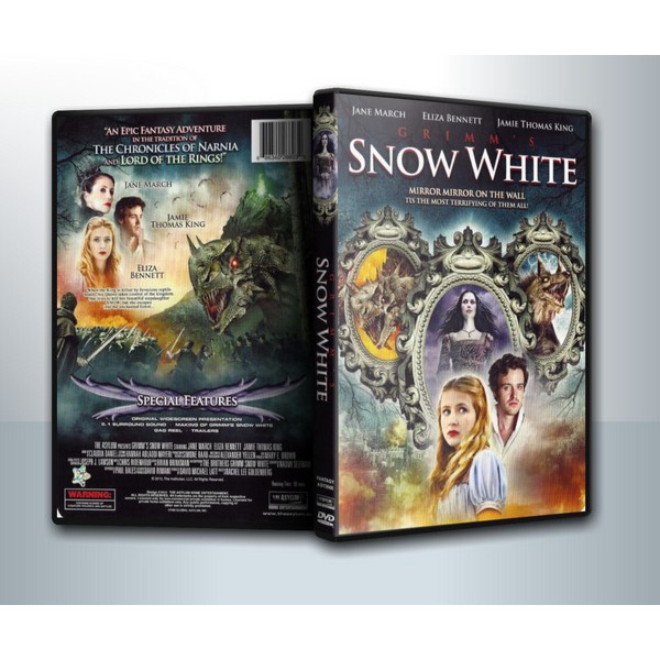 [ DVD Movie มีปก+สกรีนแผ่น-ไม่มีกล่อง ]  Grimm's Snow White สโนว์ไวท์กับราชินีใจร้ายในศึกอัศจรรย์ [ 