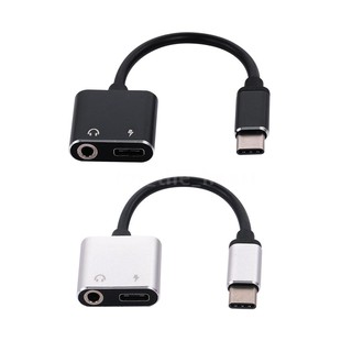 type c to 3 . 5 mm แจ็คหูฟังสายชาร์จ usb c audio aux