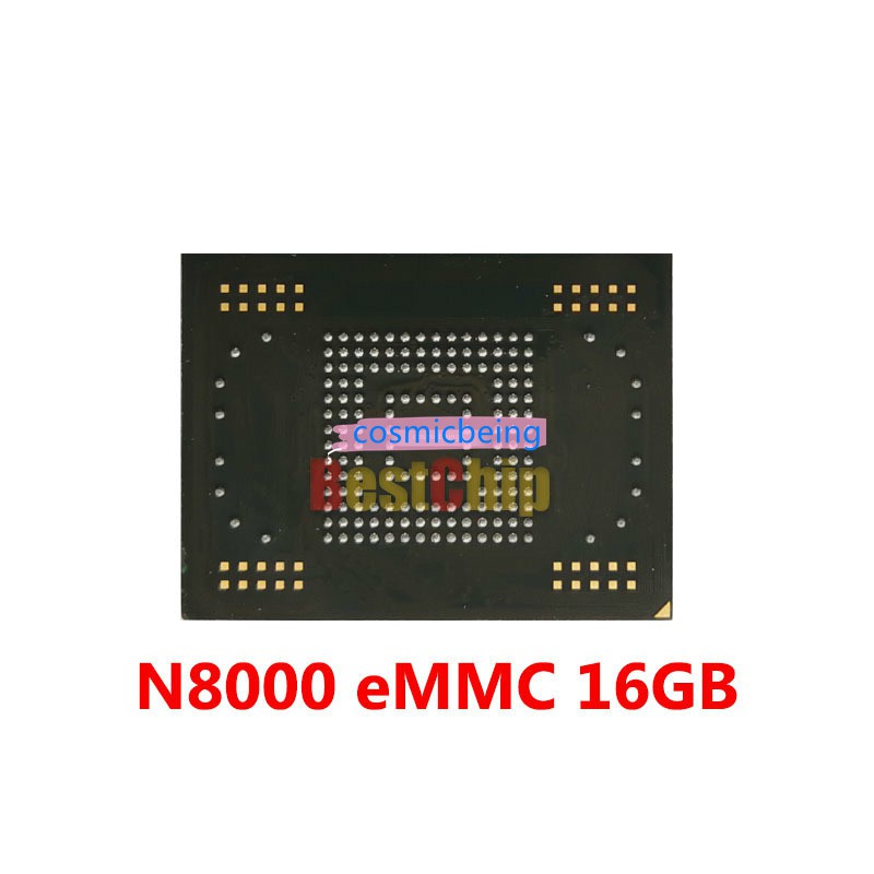 ชุดระบบหน่วยความจำแฟลช N8000 eMMC 16 gb