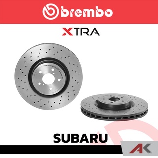 จานเบรก Brembo XTRA หน้า 326มิล SUBARU Impreza GD/GG 2002-เบรคเบรมโบ้ D09 7812 1X (ราคาต่อ 1 ข้าง)