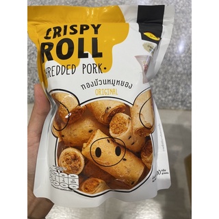 ทองม้วน หมูหยอง รสต้นตำรับ ตรา แก้ว 100g. Crispy Coconut Rolls Shredded Pork Original Flavor