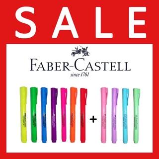 ปากกาเน้นข้อความ ปากกาไฮไลท์ Faber Castell รุ่น Textliner 38 สีนีออน พาสเทล