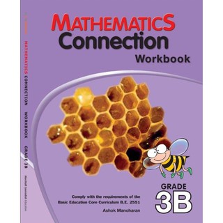 หนังสือแบบฝึกหัดคณิตศาสตร์ Mathematics Connection Workbook 3B