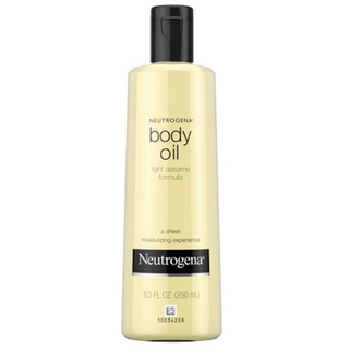 Neutrogena light sesame body oil 250ml.