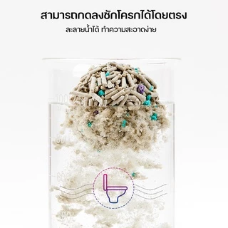 Petkit Mixed Cat Litter 5in1 ทรายเต้าหู้ สูตรเฉพาะจาก Petkit 7ลิตร [PK23]