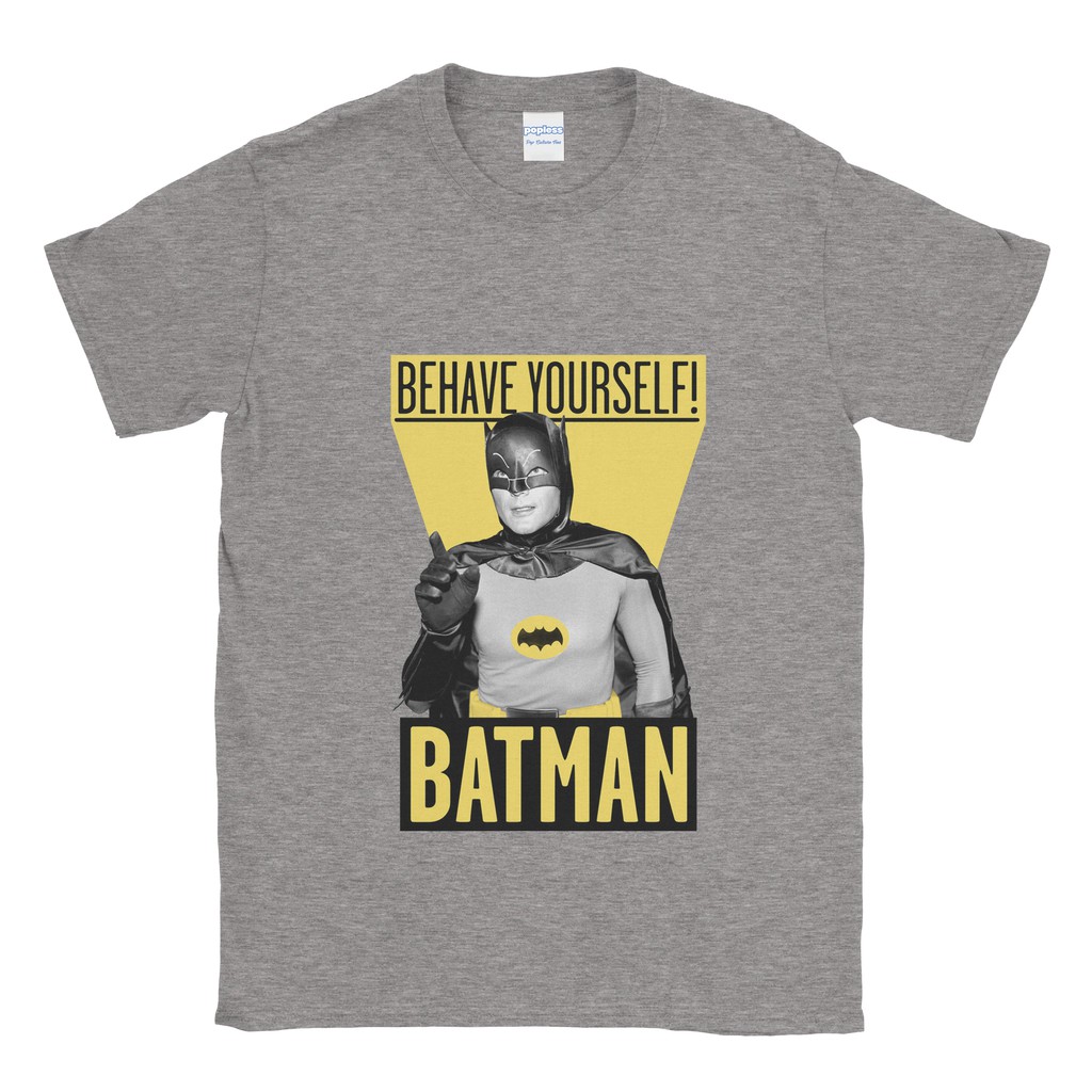 เสื้อยืด Batman Behave Yourself