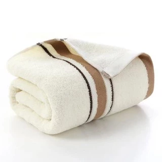 ผ้าขนหนู เกรดโรงแรม Cotton 100% หนานุ่มฟู ซับน้ำดีเยี่ยม ขนาด 70x140 cm.ราคาส่ง