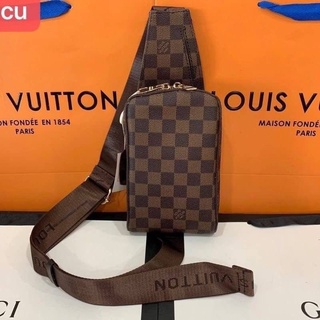 🔥พร้อมส่ง🔥กระเป๋าผู้ขายคาดอก🙋 Louis Vuitton งานมิลเลอร์ ไม่มีกล่อง Louis Vuitton Chest Bag grade miller no box