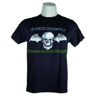 เสื้อวง Avenged Sevenfold เสื้อไซส์ยุโรป อะเว็นจด์เซเวนโฟลด์ A7X PTA1708 เสื้อวงร็อค เมทัล สากล