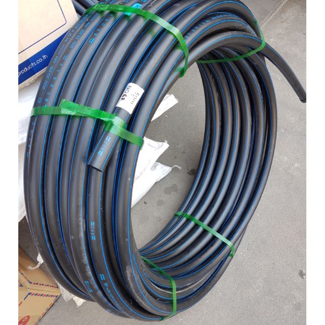ท่อพีอี HDPE PN10 ปะปา25มม. HDPE 50เมตร