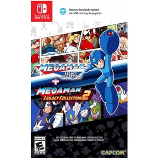 NINTENDO SWITCH: MEGA MAN LEGACY COLLECTION + MEGA MAN LEGACY COLLECTION 2 (ENG)