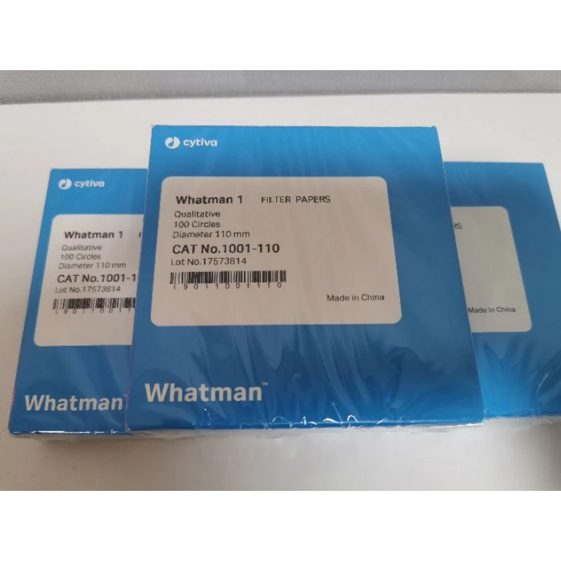 กระดาษกรองWhatman เบอร์1เส้นผ่าศูนย์กลาง110มม.
