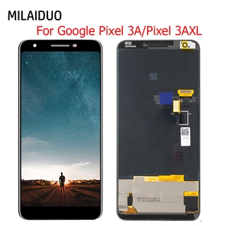 อะไหล่หน้าจอสัมผัส LCD แบบเปลี่ยน สําหรับ Google Pixel 3A 3A XL