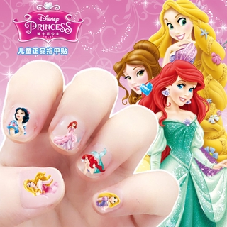 สติ๊กเกอร์ติดเล็บเด็ก，สติ๊กเกอร์ติดเล็บ，Childrens nail stickers, Frozen, cartoon waterproof stickers, nail stickers