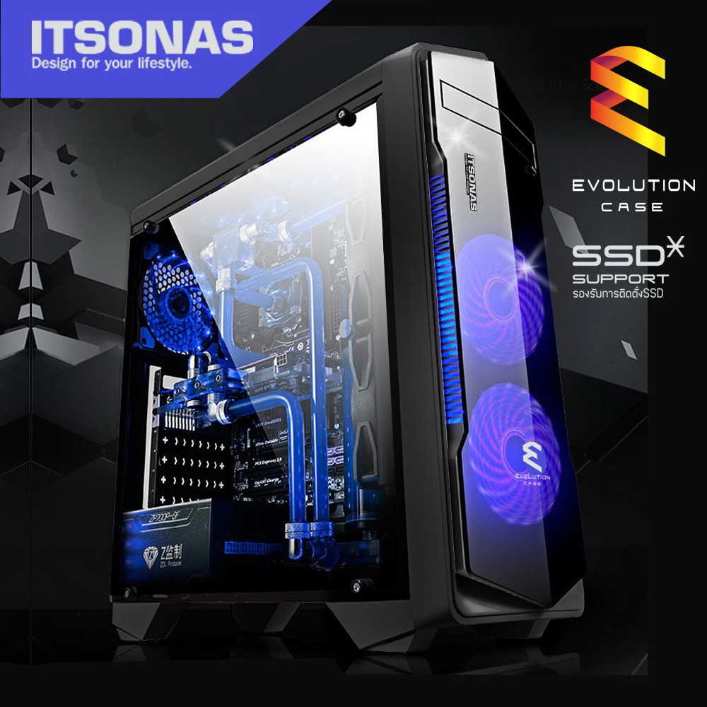 คอมเล่นเกม แคสเกม รวมจอ ทำงานตัดต่อ แรงๆ i7 ram 16 gtx 1060 6g